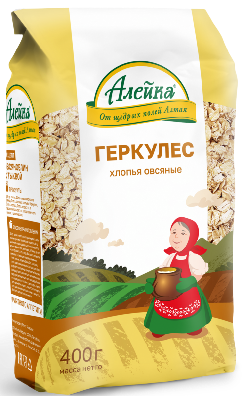 Овсяные хлопья "Геркулес"